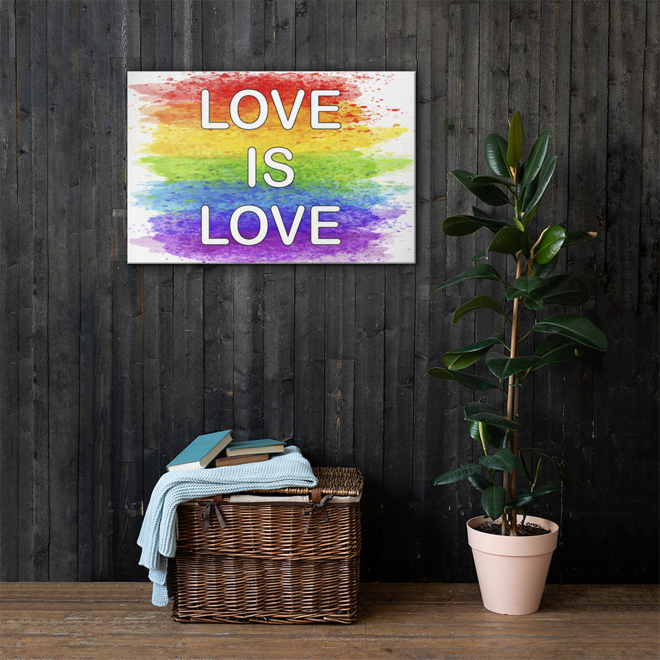 Love is Love - Canvas Print
