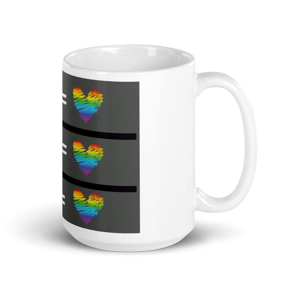 Gay Straight Math Equation Mug