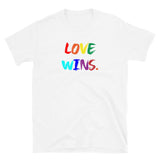 Love Wins Short-Sleeve Unisex T-Shirt