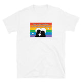 She is the rainbow at the end of my storm Short-Sleeve Unisex T-Shirt