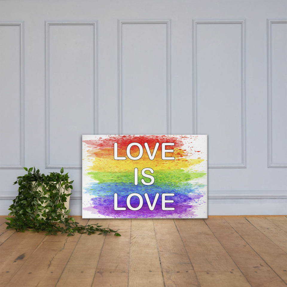 Love is Love - Canvas Print