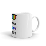 Shade Rainbow - Never made anybody less gay Mug