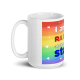 I Am The Rainbow at the end of her storm Mug