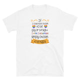 Chosen to be happy Short-Sleeve Unisex T-Shirt