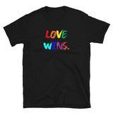 Love Wins Short-Sleeve Unisex T-Shirt