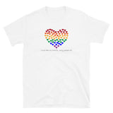 Love has no limits, Only people do Short-Sleeve Unisex T-Shirt