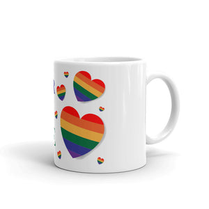 Queer And Here Mug