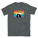 She is the rainbow at the end of my storm Short-Sleeve Unisex T-Shirt